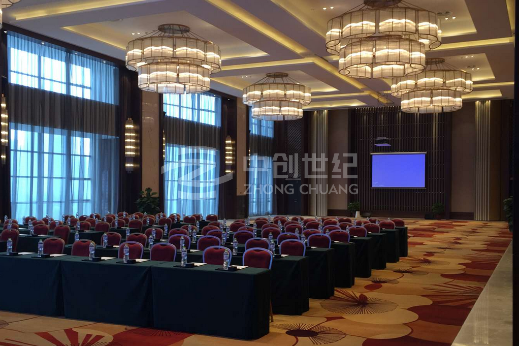 中興通訊鄒城和泰酒店宴會(huì)廳-后場照